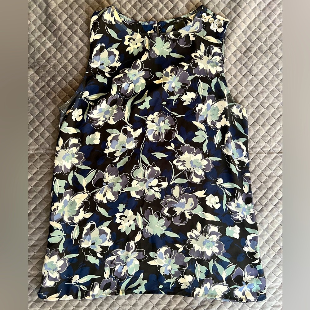 Ann Taylor sleeveless blouse